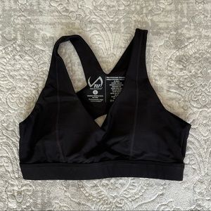 Black TLF Sports Bra